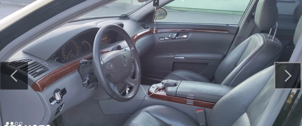 Mercedes-Benz Klasa S cena 34900 przebieg: 240000, rok produkcji 2008 z Łask małe 67